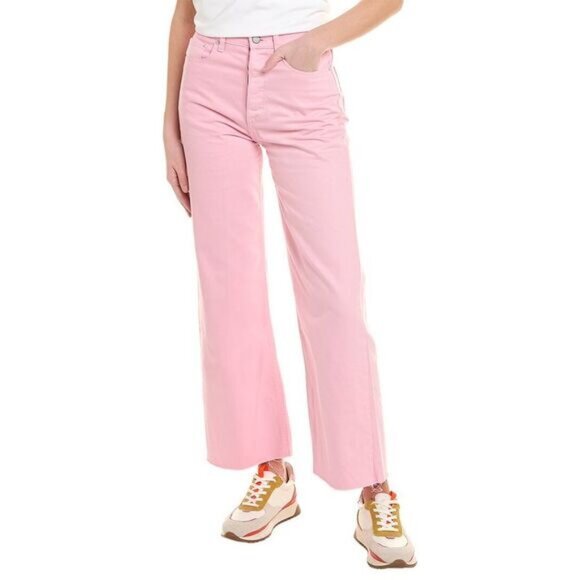 Boyish NWT Charley High Rise Wide Leg Pink Jeans Sz 29